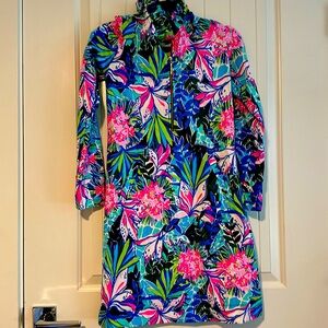 LILLY PULITZER ZIP UP DRESS